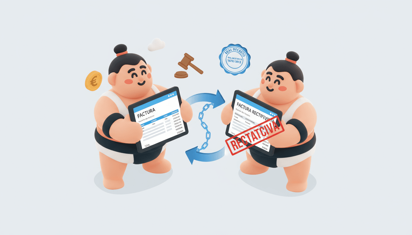 Cover Image for Real Decreto 1619/2012: Understanding Credit Notes (Facturas Rectificativas) in Spain